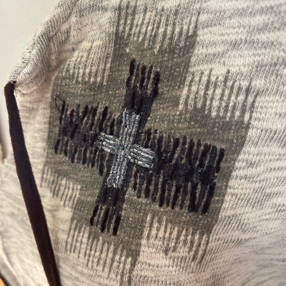 NWOT Double D. Ranch Fringe western Poncho - Picture 2 of 9